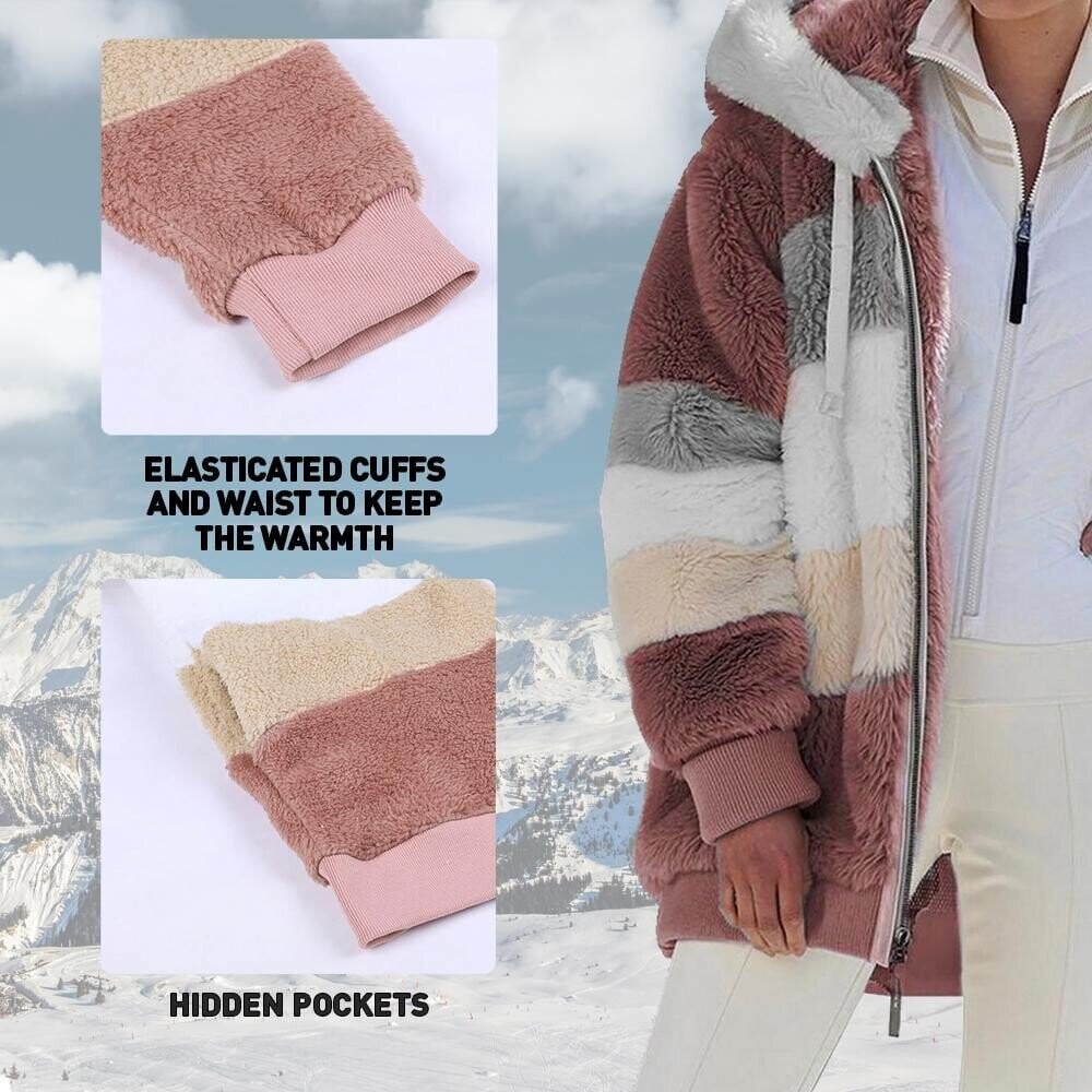 Cappotto trapuntato a contrasto per un calore raffinato