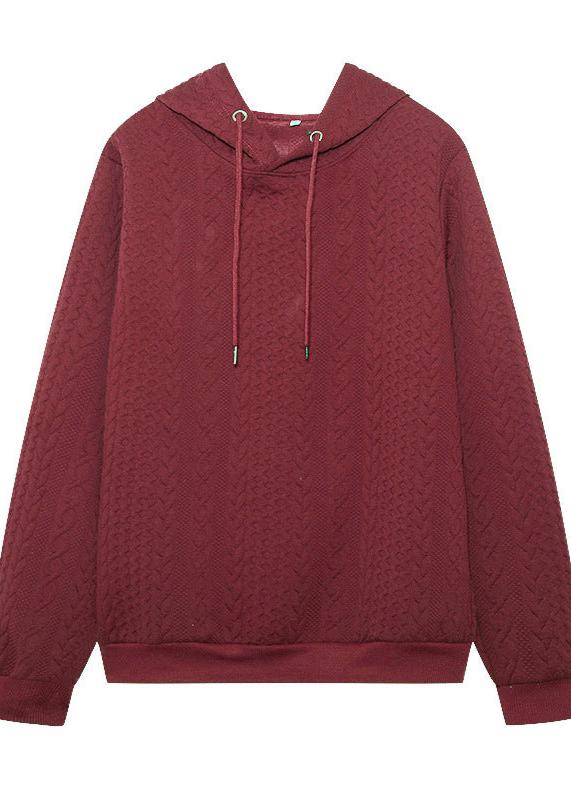 Mikina s kapucí Jacquard: pohodlí a styl spojeny