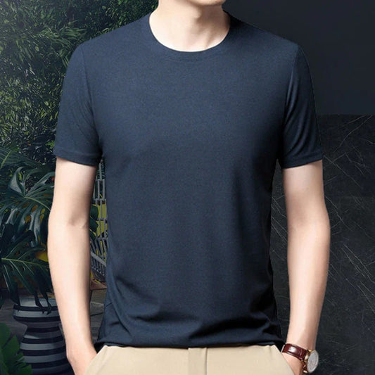 T-shirt in Geperforeerde Stof: Ademend en Comfortabel